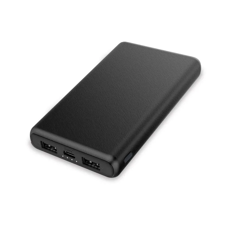 Contatta Powerbank Ultra Leggero 10000 mAh 10 W Ricarica Rapida Nero