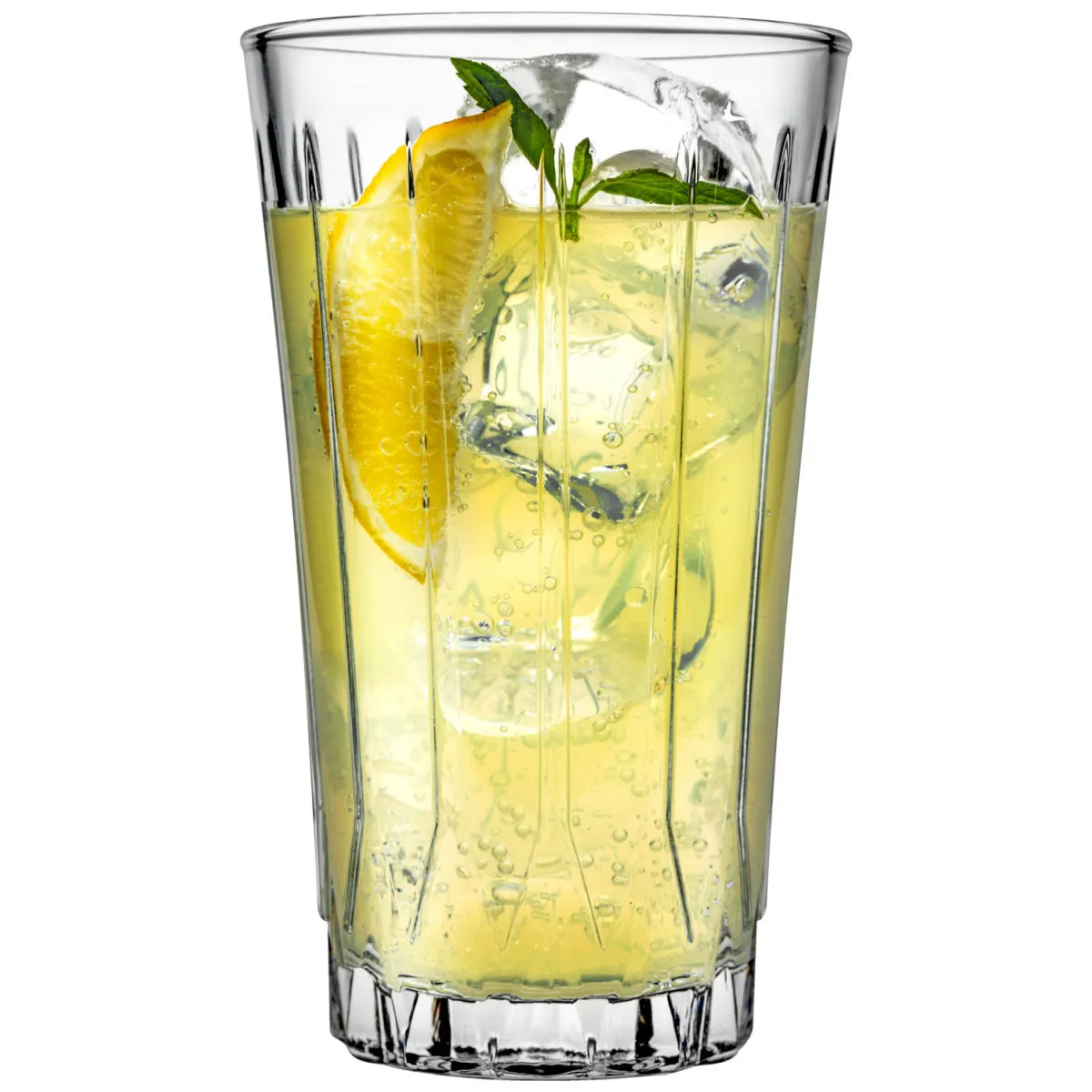 12x Pasabahçe Tumbler alto Nessie; 340 ml, 8.2x13.7 cm (ØxH); trasparente; 12 pz. / Pacco