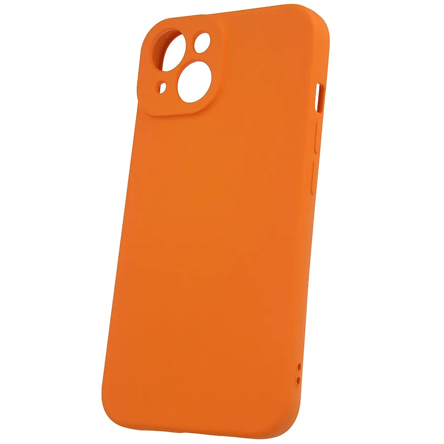 Custodia per Xiaomi Poco C65 / Redmi 13C, OEM, Silicone, Arancione