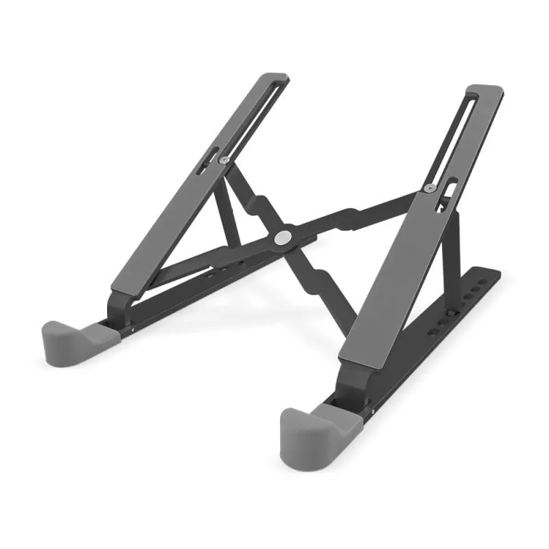 Base per laptop in alluminio 1Life fino a 17,3" Nera