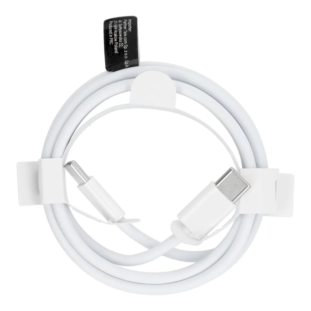 Cavo Dati e Ricarica USB-C - USB-C OEM HD26, 30W, 1m, Bianco