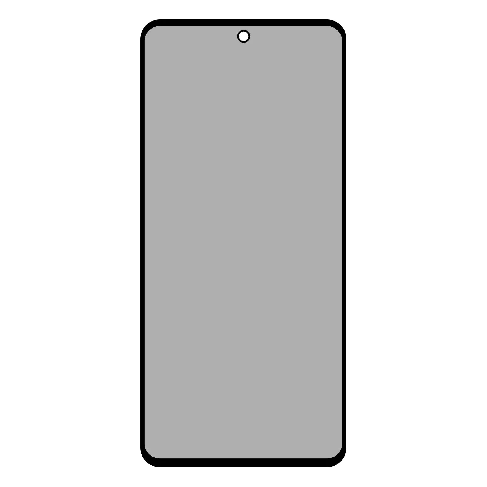 Pellicola protettiva per schermo Privacy OG Premium per Samsung Galaxy A53 5G A536, Vetro temperato, Full Glue