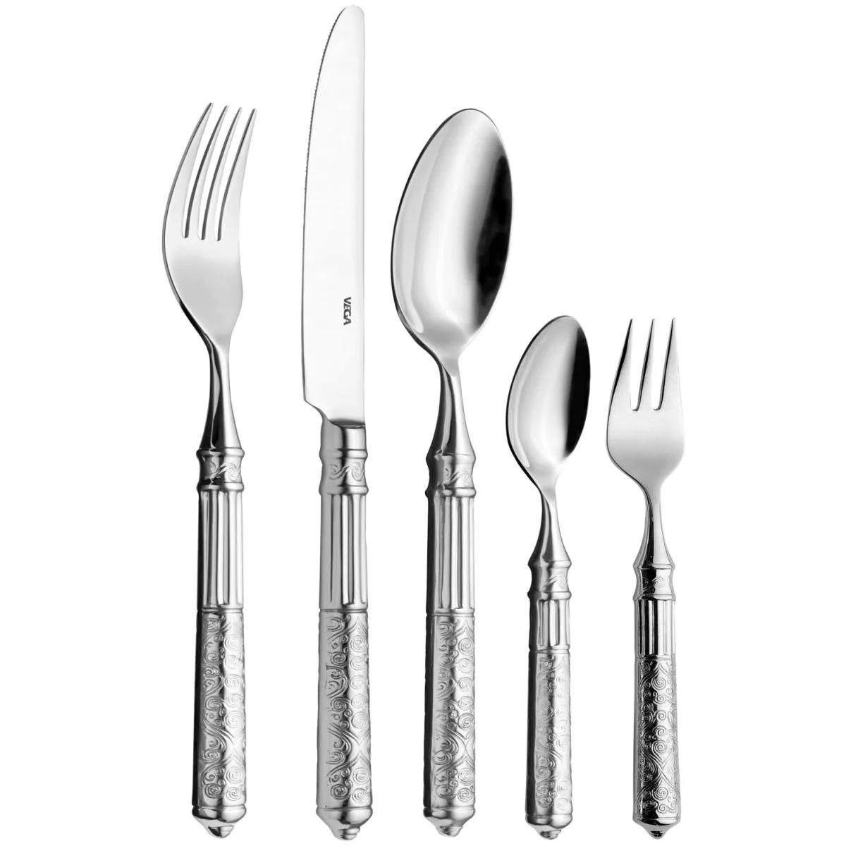 VEGA Set posate Marokko 30 pezzi; argento