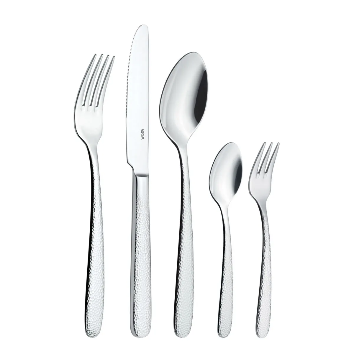 VEGA Set posate Martello 30 pezzi; argento
