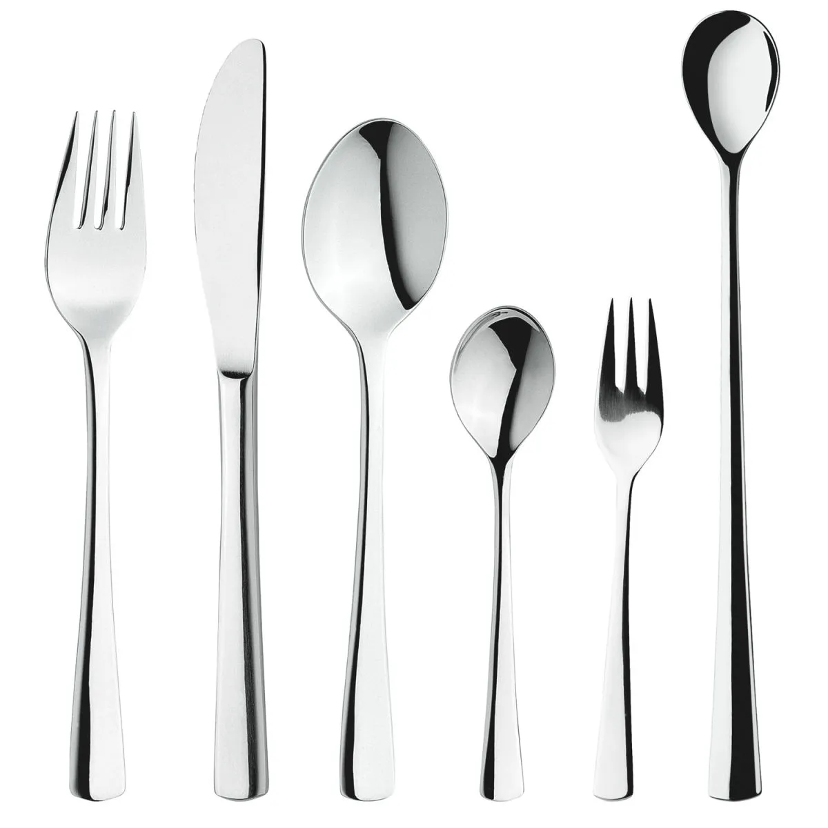 PULSIVA Set posate Linz 72 pezzi; argento