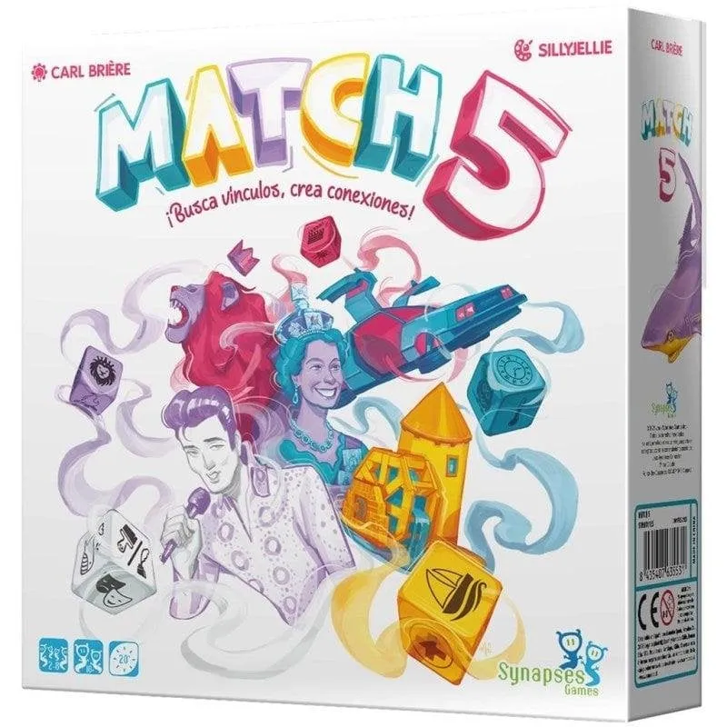 Gioco da tavolo Match 5 Asmodee