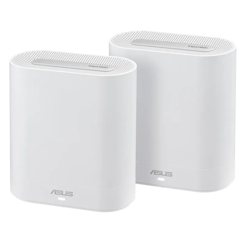 ASUS ExpertWiFi EBM68 Confezione da 2 router estensibili WiFi 6 tripla banda