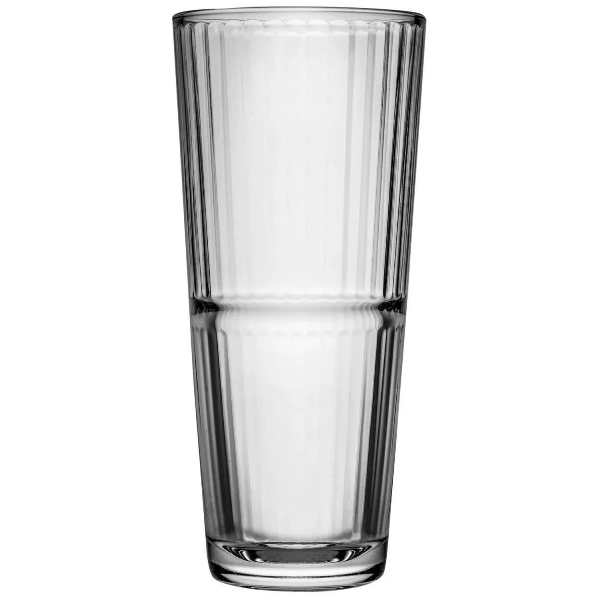 6x Pasabahçe Tumbler alto Grande Sunray; 300 ml, 7.1x15.8 cm (ØxH); trasparente; 6 pz. / Pacco