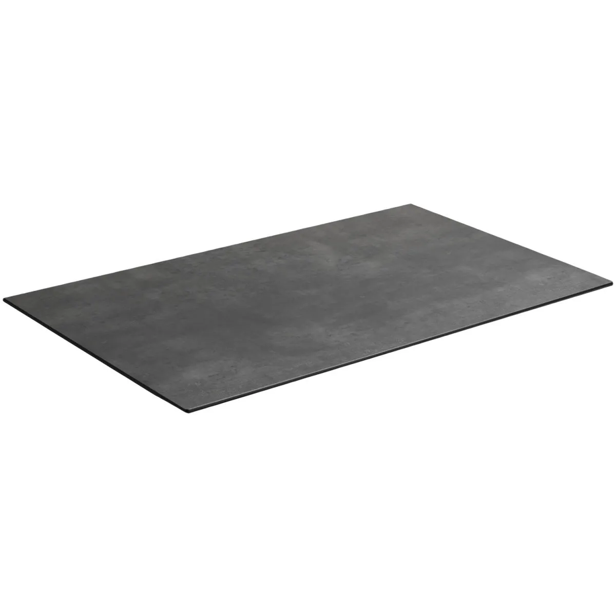VEGA Piano da tavolo HPL da esterno Lift rettangolare; 130x80 cm (LxL); cemento; rettangolare