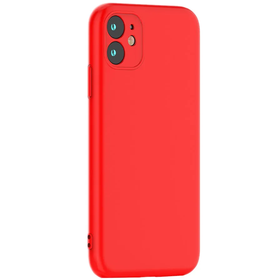 Custodia per Xiaomi 15 Pro, OEM, Silicone, Rossa