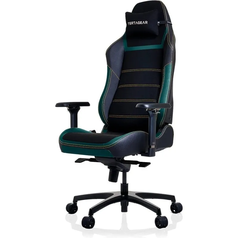 Sedia da gioco ergonomica Vertagear Racing Series PL6800 verde notte