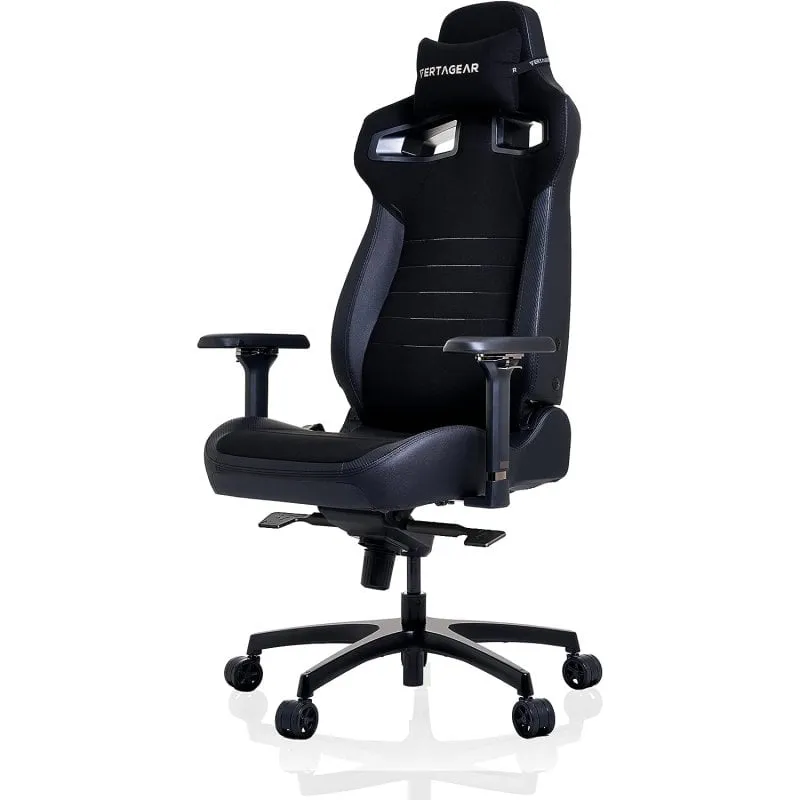 Sedia da gaming ergonomica Vertagear Racing PL4800 Nero Carbonio