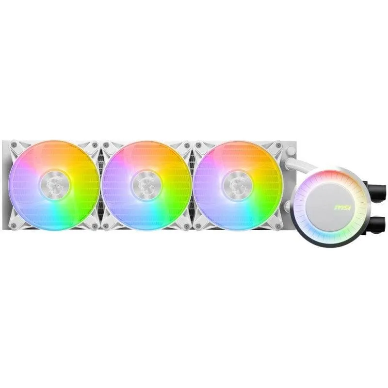 Raffreddamento Liquido MSI MAG CORELIQUID E360 360mm 3 Ventole ARGB Bianco