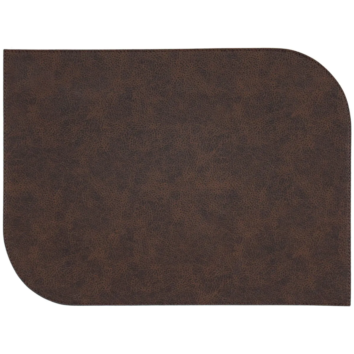 6x ERWIN M. Tovaglietta americana Shana 2 angoli arrotondati; 32.5x44 cm (LxL); marrone/tortora; rettangolare; 6 pz. / Pacco
