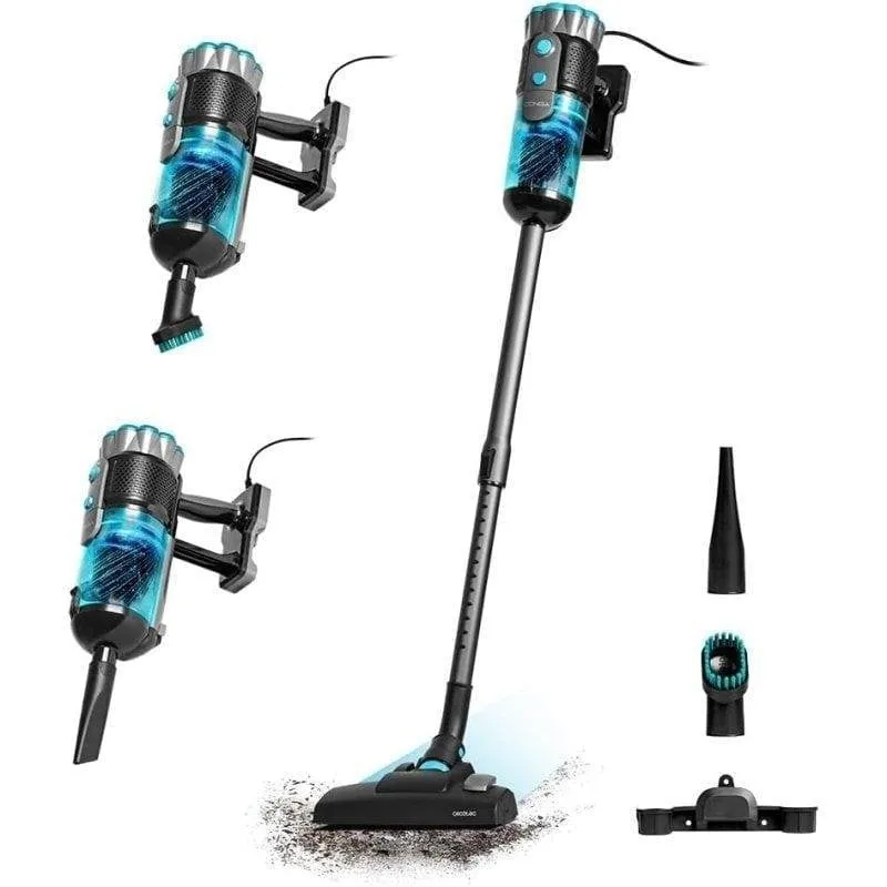 Aspirapolvere senza Sacco Cecotec Conga PopStar 600 Vital 600W Filtro HEPA 0,5L Accessori
