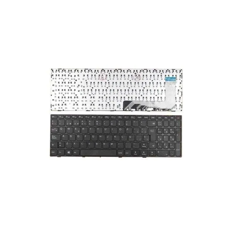Tastiera Portatilmovil per Lenovo IdeaPad 110-15ISK/17ACL/17IKB/17ISK Spagnolo Nero