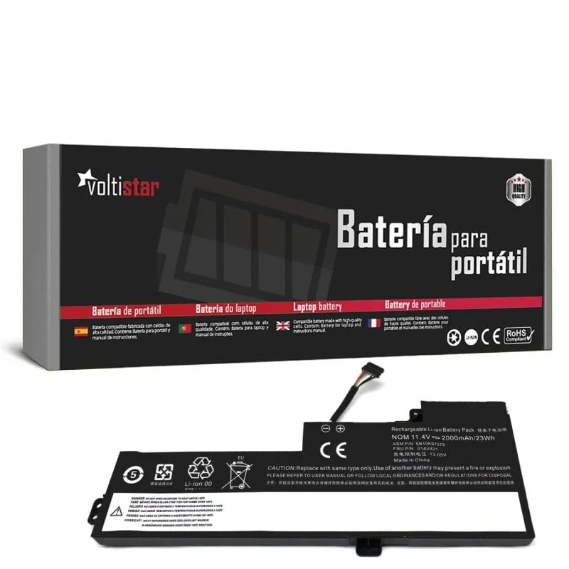 Batteria per portatile Lenovo Thinkpad T470 T480 01av421 01av420 01av419