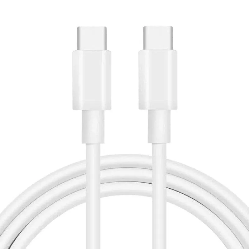 Cavo USB-C Voltistar 1.80m Bianco Ricarica Rapida 240W Chip E-Mark