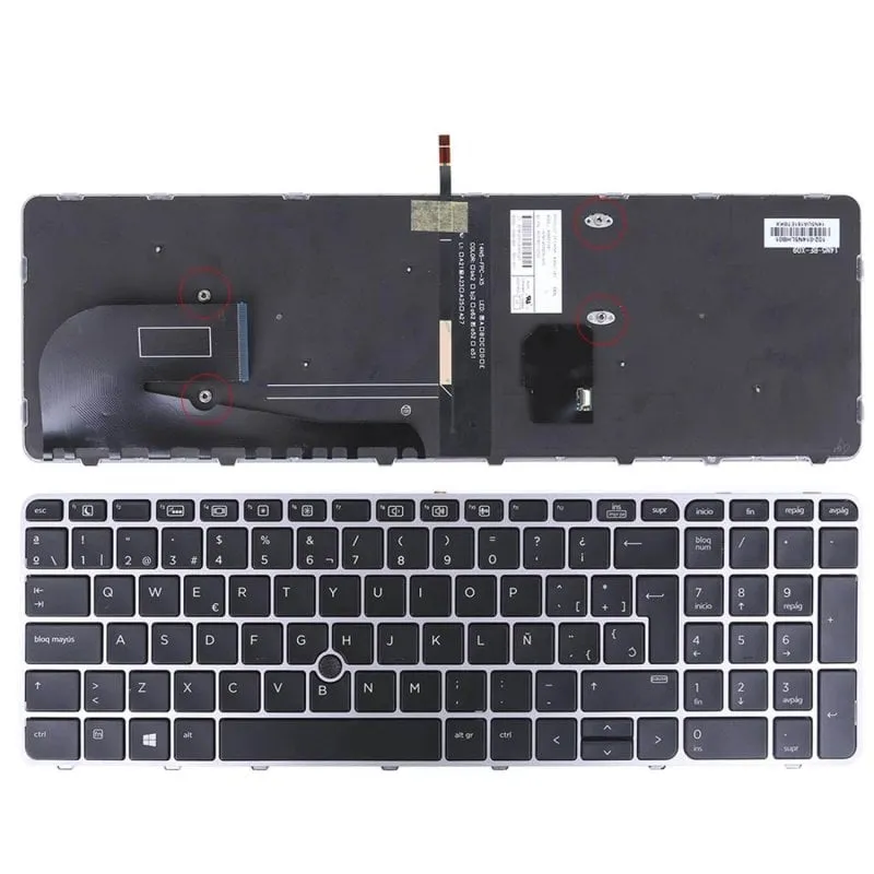 Tastiera per laptop Hp Elitebook 755 G3 755 G4 850 G3 850 G4 Zbook 15u G3 15u G4