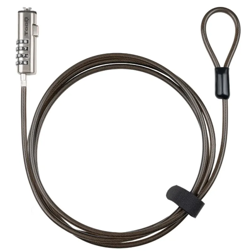 TooQ TQCLKC0035-G cavo di sicurezza Grigio 1,5 m