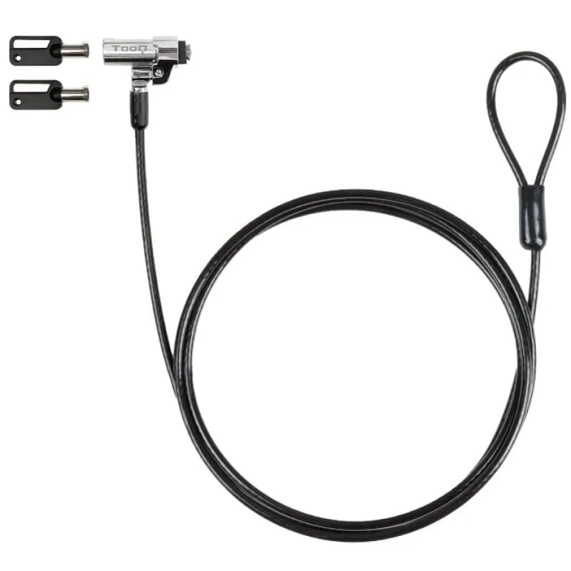 TooQ TQCLKC0045-G cavo di sicurezza Grigio 1,5 m