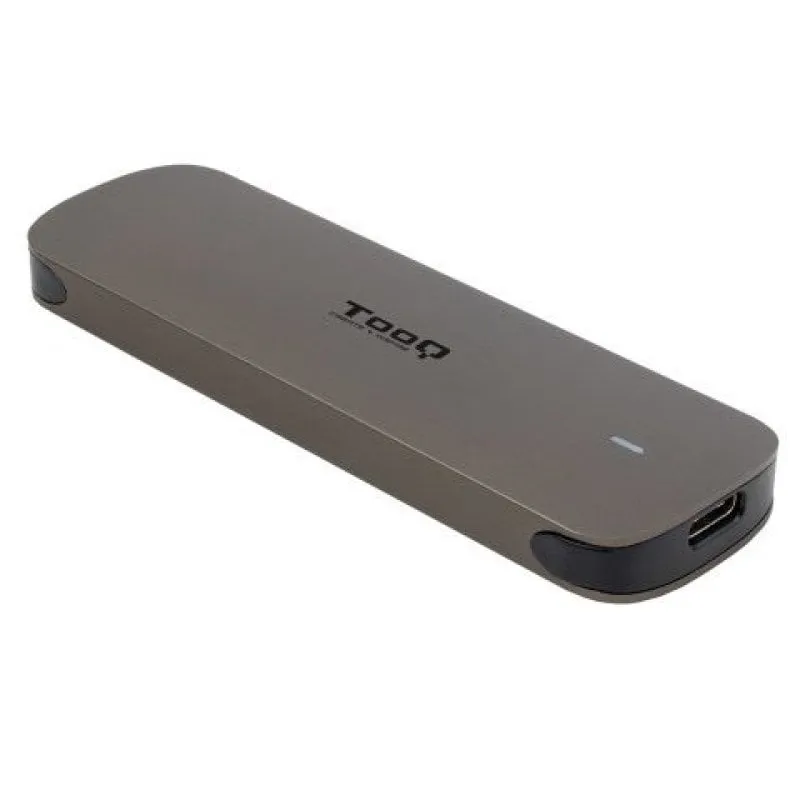 TooQ TQE-2202BR contenitore di unità di archiviazione Box esterno SSD Marrone M.2