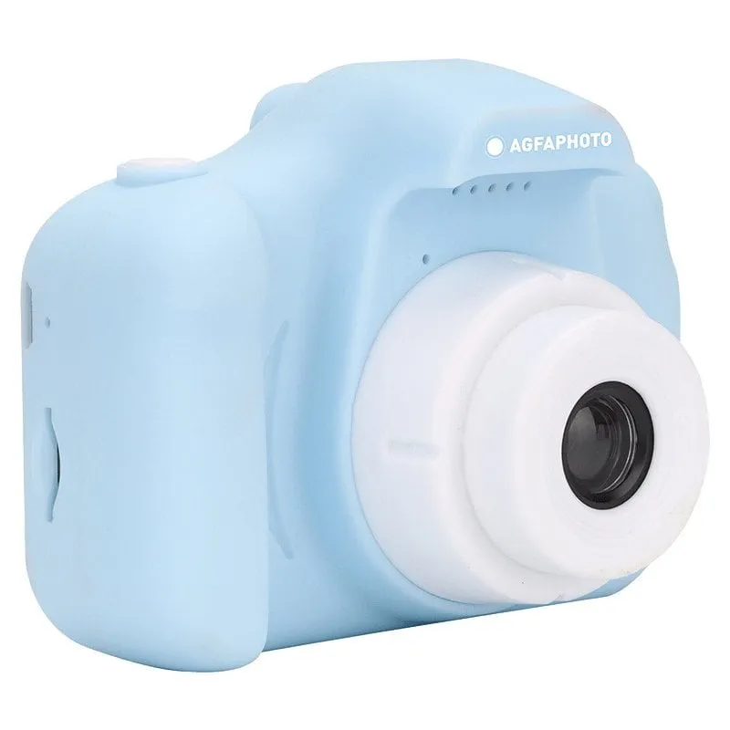AgfaPhoto Realikids Cam Mini Fotocamera per bambini 12MP Blu