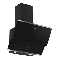 Cappa parete (59,6x39x108cm) Oslo Drop Control Nero 3490 6 733 01