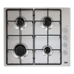 Piano cottura gas 4 zone HIGG 641C3 SX Inox (60cm)