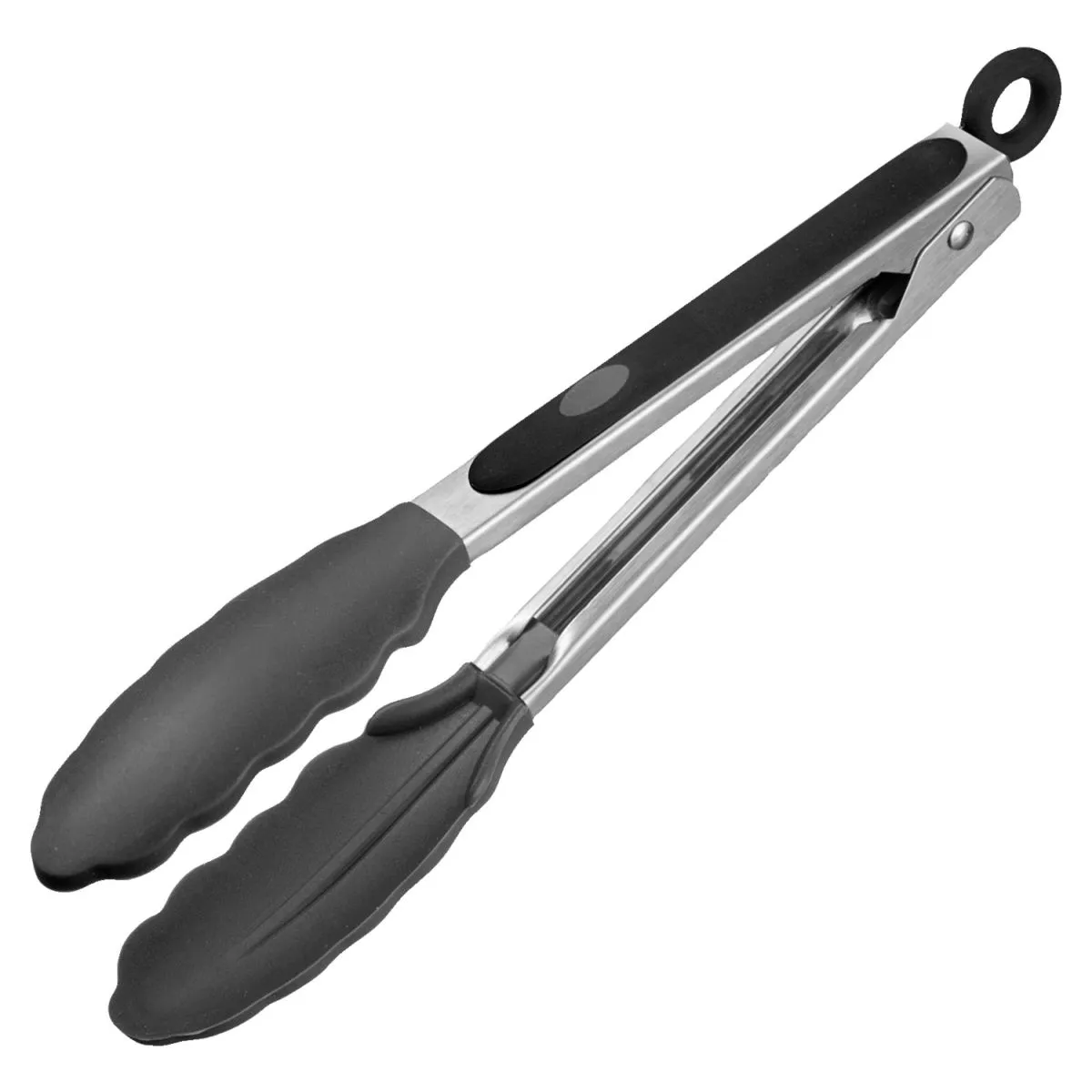 Westmark Pinze universali Classic Silicone; 21x2.5x3 cm (LxLxH); acciaio inox/nero