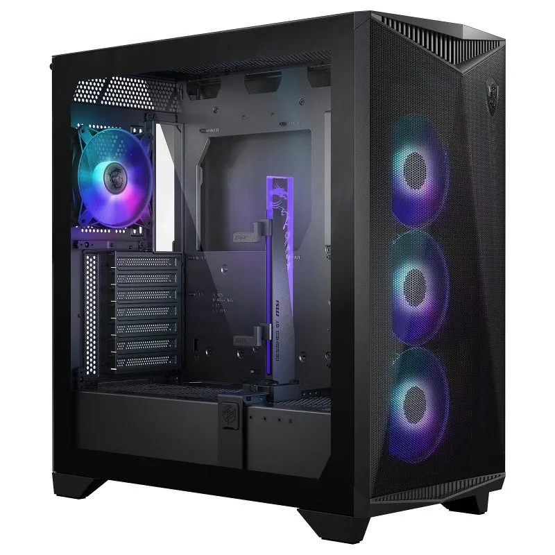 MSI MPG GUNGNIR 300R AIRFLOW Vetro temperato USB 3.2 Nero