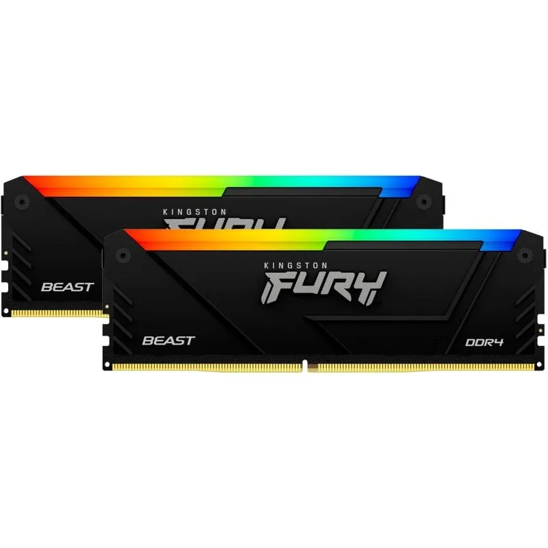 Kingston FURY Beast RGB DDR4 3200 MHz 16 GB 2x8 GB CL16