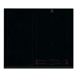 Piano cottura induzione 4 zone SERIE 600 EIV64453 Flexibridge Black (60cm)