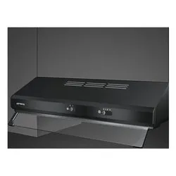 Cappa incasso (59,8cm) con frontalino a vista UNIVERSALE Nero KSEC61NE3
