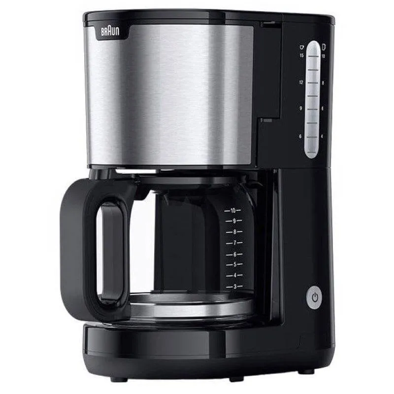 Caffettiera a filtro Braun PurShine KF 1500 10 Tazze 1000W Nera