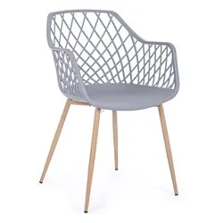 OPTIK Sedia Grigio