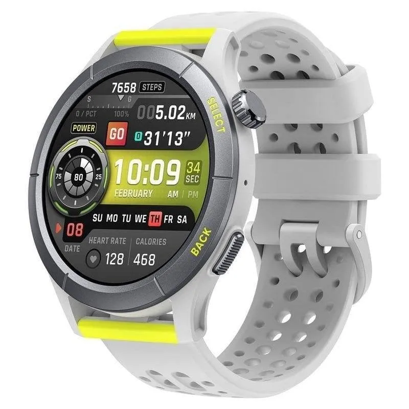 Amazfit Cheetah Bluetooth GPS 46,7mm AMOLED Grigio Taglia Unica Resistente all'Acqua 5ATM SpO2