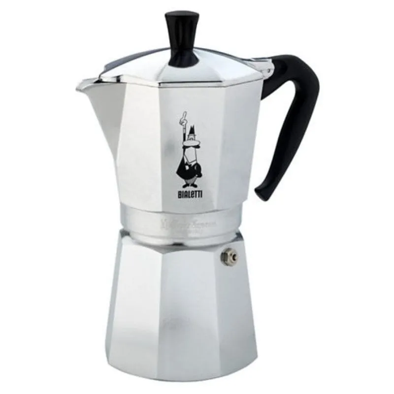 Caffettiera Italiana Bialetti Moka Express 0,775 L 12 Tazze Alluminio Nero