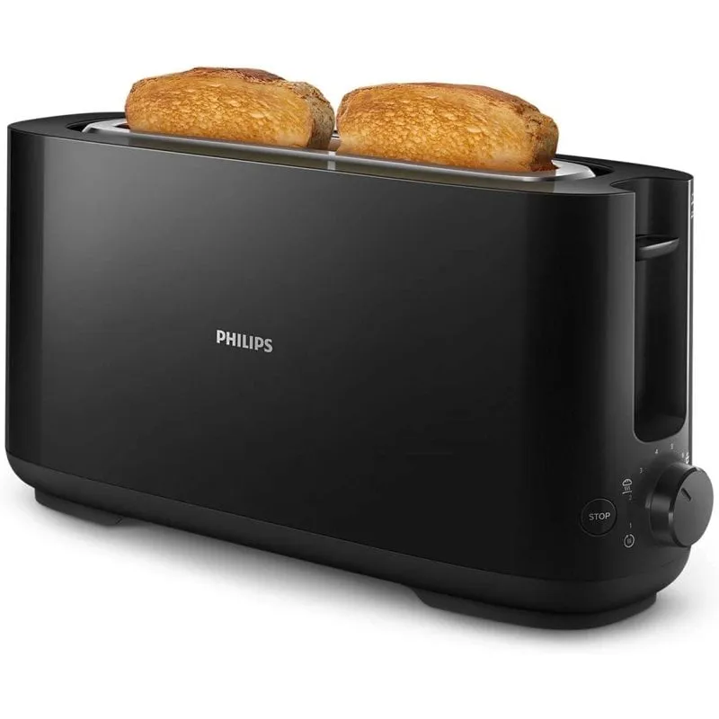 Philips Daily Collection HD2590/90 Tostapane - fessura lunga, nero