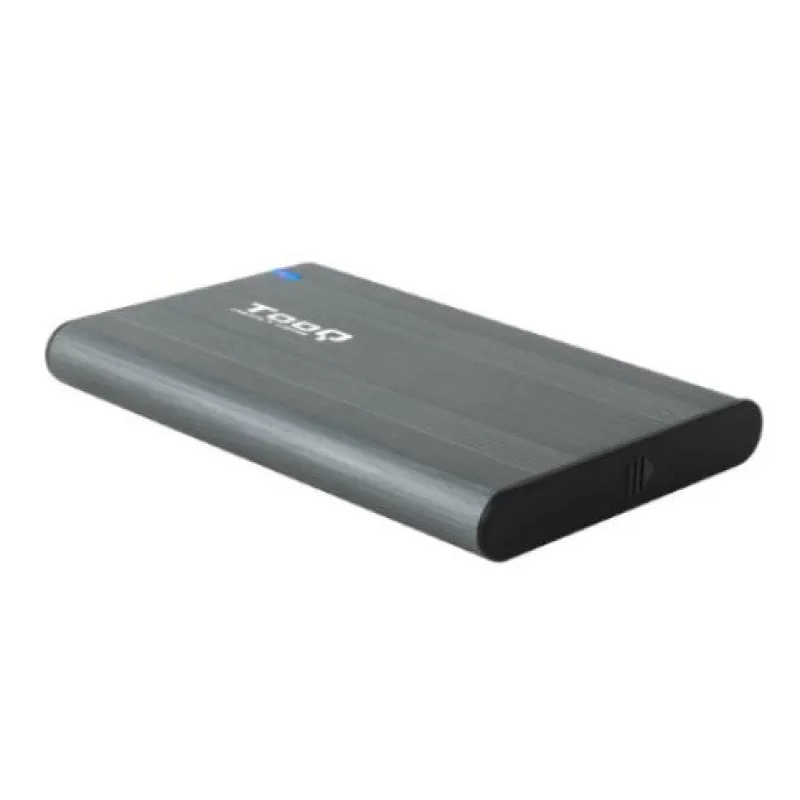 Custodia TooQ per HDD/SSD esterno da 2,5'' Grigio