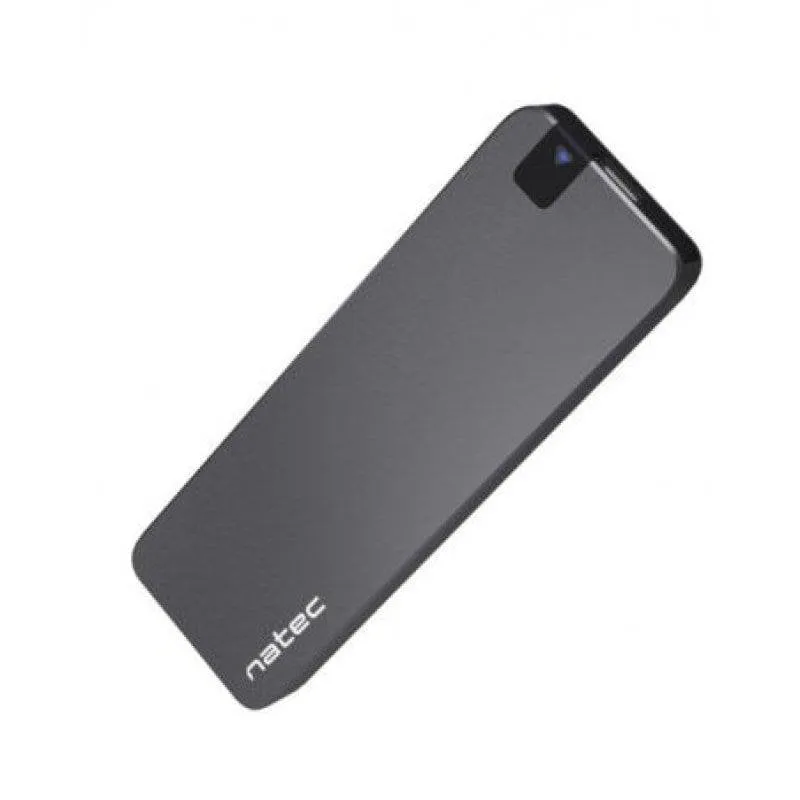 Natec Rhino Custodia Esterna per SSD M.2 Nvme Pci-e USB-C 3.1 Gen2 Alluminio