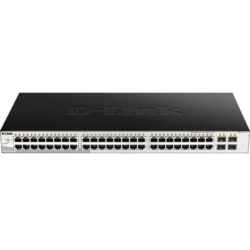 D-Link DGS-1210-52/ME/E Switch L2 48 porte Gigabit + 4 porte SFP