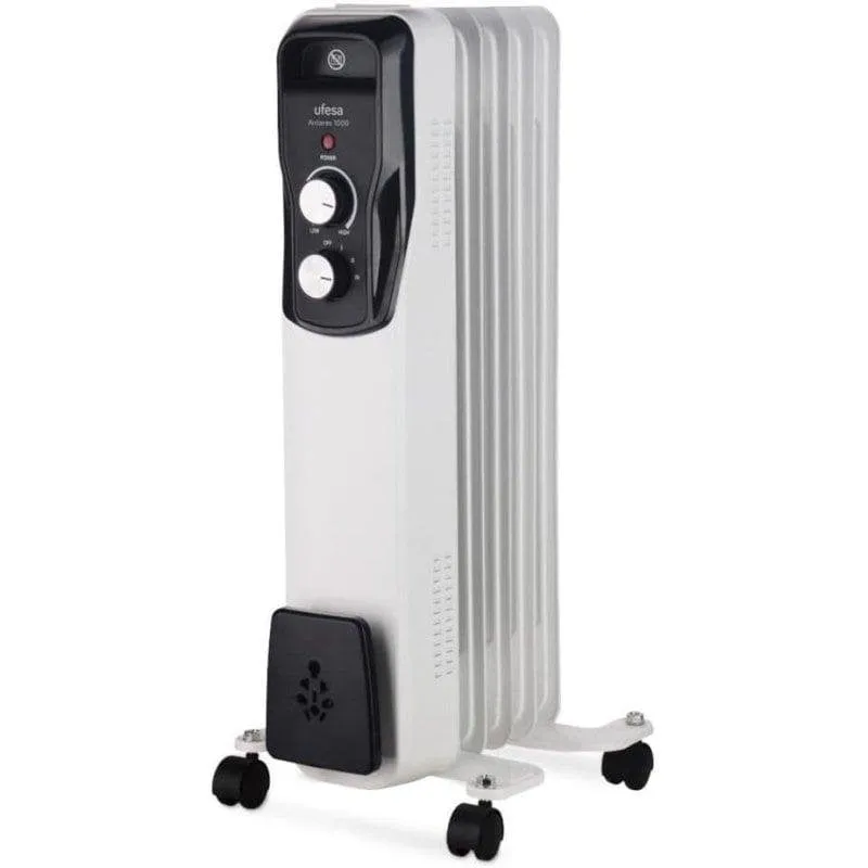Radiatore a Olio Ufesa Antares 1000W 5 Elementi Protezione Antiribaltamento
