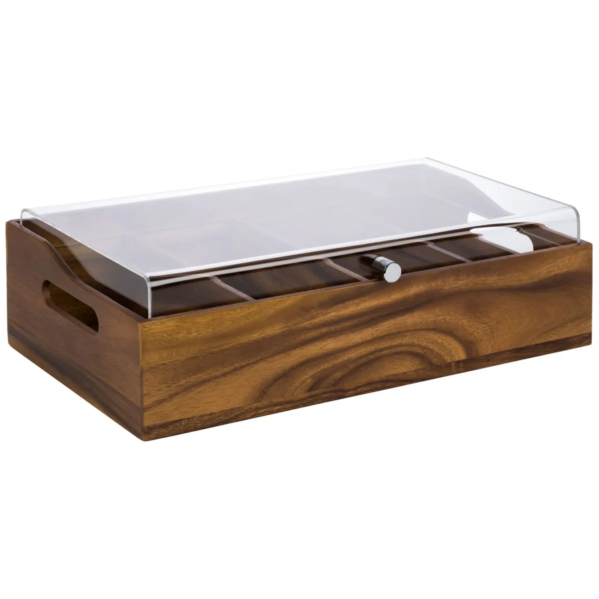 APS Portaposate con coperchio; 51x28x14.5 cm (LxLxH); marrone