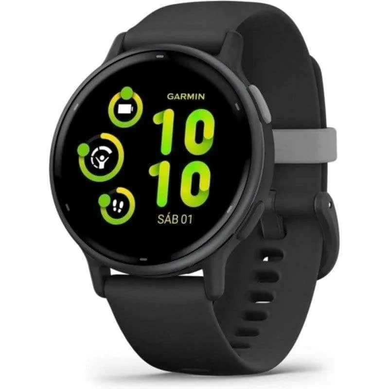 Garmin Vivoactive 5 Bluetooth GPS 42mm AMOLED Nero 4GB Body Battery 5ATM SpO2