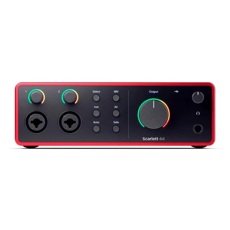 Interfaccia audio Focusrite Scarlett 4i4 di quarta generazione
