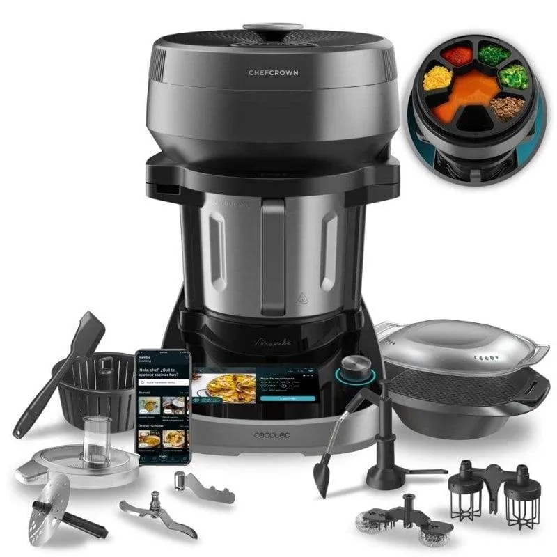 Robot da cucina Cecotec Mambo CooKing Unique 4.5L Touchscreen 7" 2200W