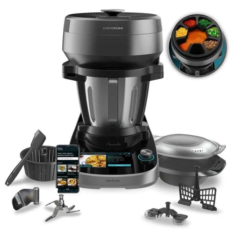 Robot da cucina Cecotec Mambo CooKing Victory autodispenser 4.5L touch screen 1700W