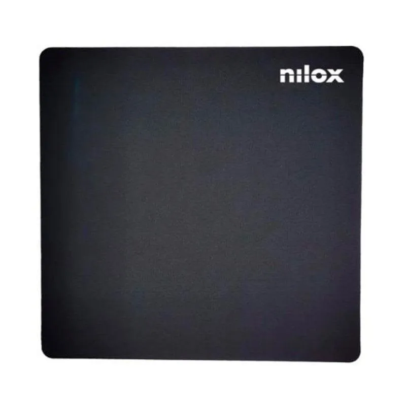 Tappetino per mouse Nilox NXMP011 24x24x2 cm Nero