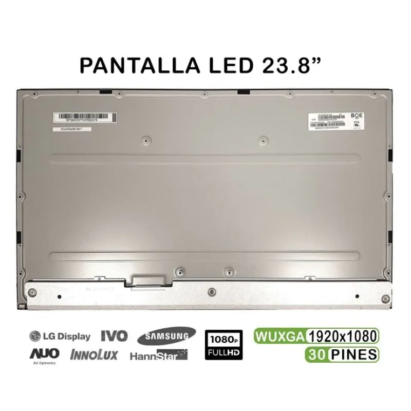 Schermo LED da 23,8" per HP All In One serie 24-f Mv238fhm-n20 L01814-j71